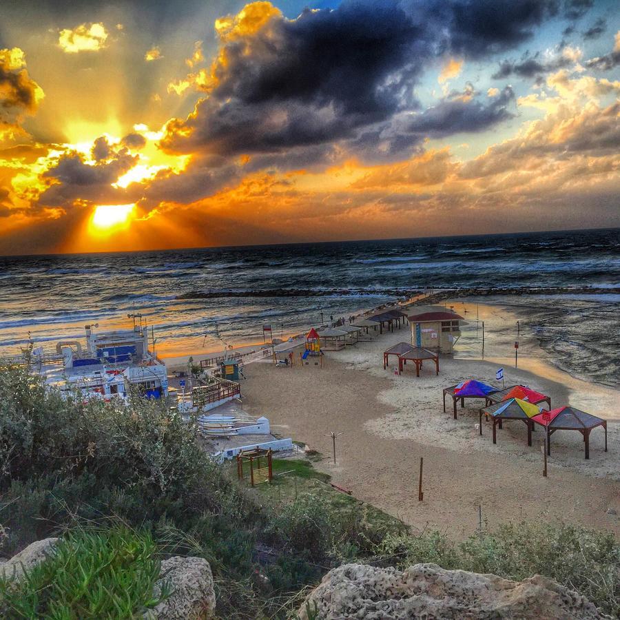Stunning Studio By The Beach Tel Aviv Exterior foto